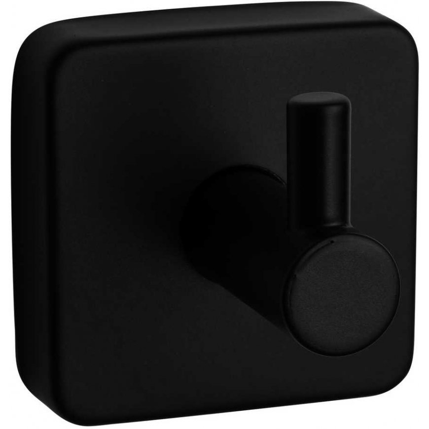 Towel hook Kapitan QUATTRO 42 09 55, black matte