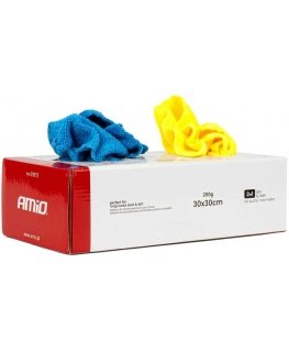 Microfiber tissue box set 30pcs 30x30 cm 200g amio-03973