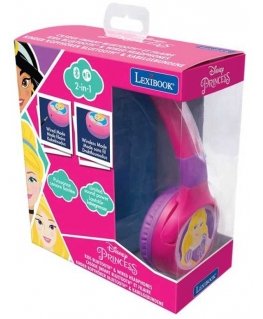 Foldable headphones 2in1 Disney Princess Lexibook