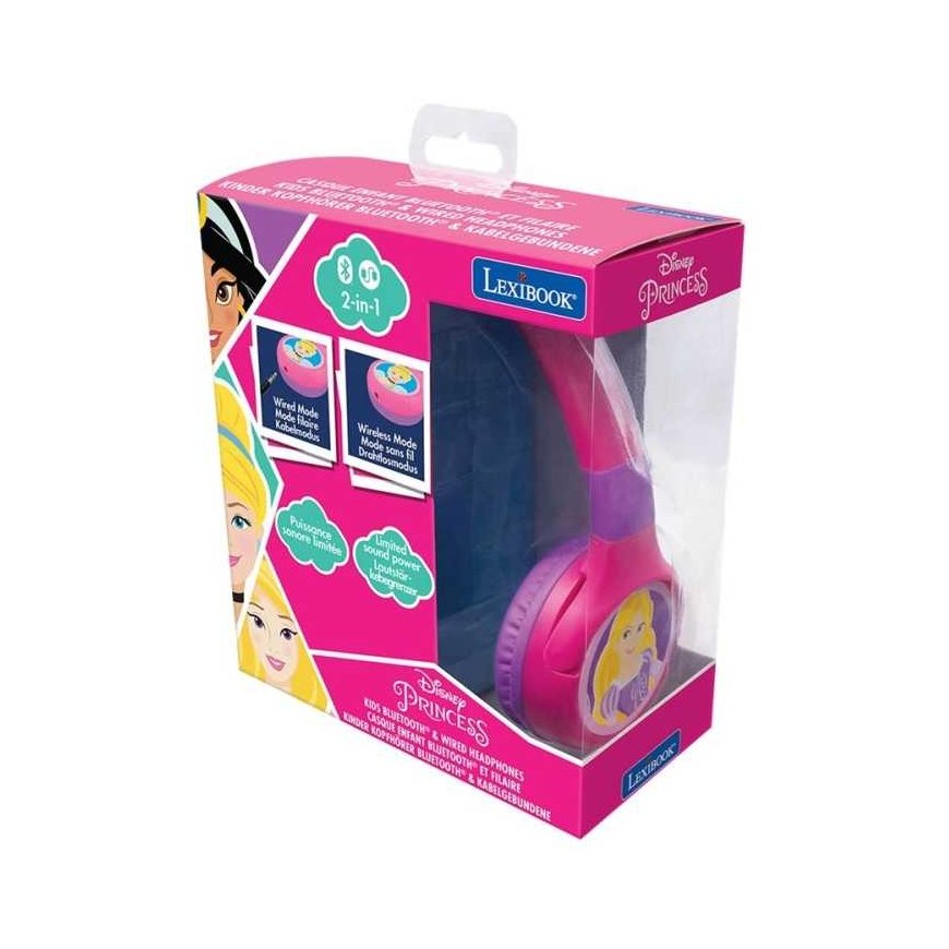 Foldable headphones 2in1 Disney Princess Lexibook