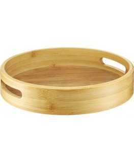 Taca bambusowa Natural 25 cm AMBITION