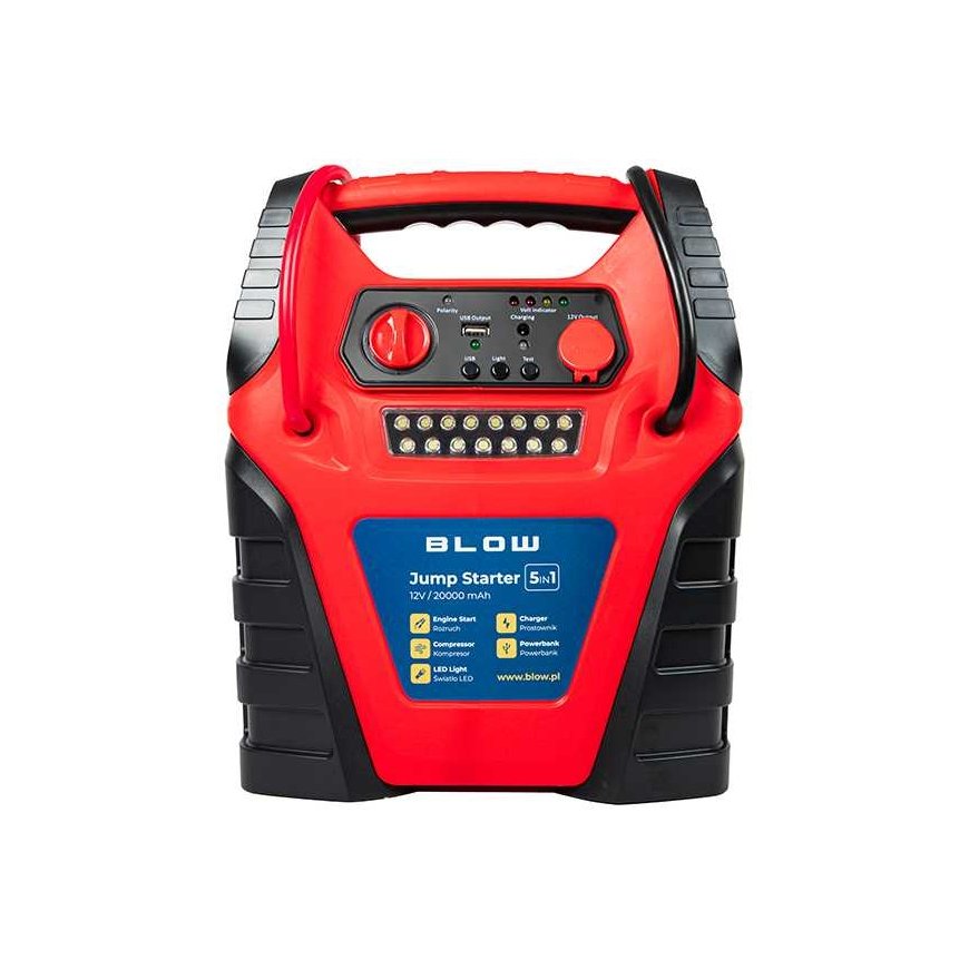 Blow Jump Starteris su 5w1 kompresoriumi – 2