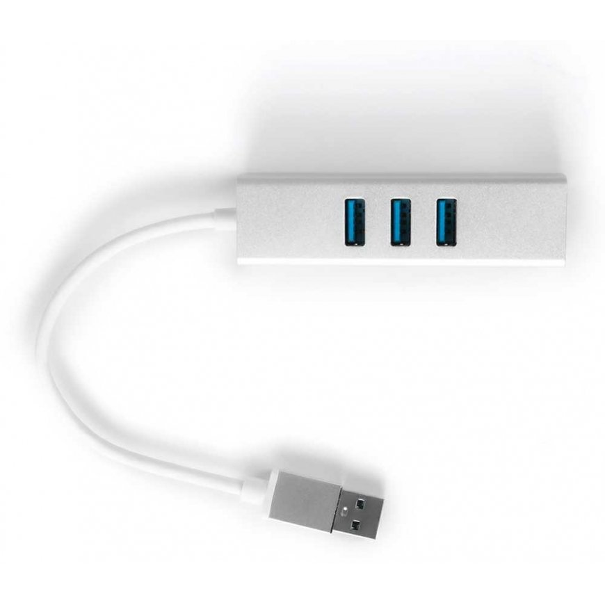Spacetronik Multiport USB na 3 USB + RJ45 SPU-M07 silver – 4