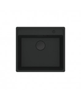 Kitchen sink Franke Maris MRG 610-52, black matte, 114.0658.586