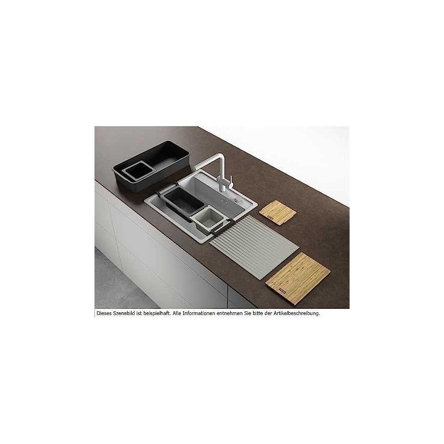 Kitchen sink Franke Maris MRG 610-52, black matte, 114.0658.586 – 3