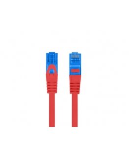 Lanberg PCF6A-10CC-0050-R tinklo kabelis Raudona 0,5 m Cat6a S/FTP (S-STP)