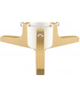 Winteria Xmas wooden stand Woody white/wood