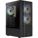 Aerocool Quantum Mesh Midi Tower Black Aerocool Quantum Mesh Midi Tower Black