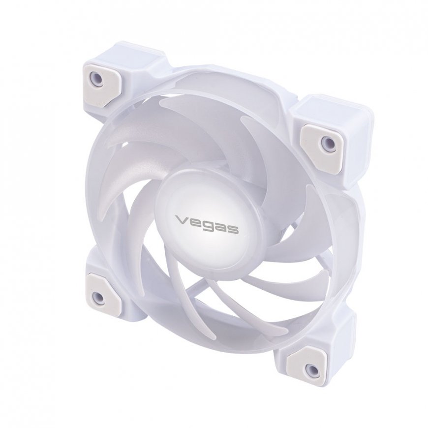 Akasa VEGAS A12 Корпус компьютера, Процессор Вентилятор 12 cm Белый 1 шт – 2
