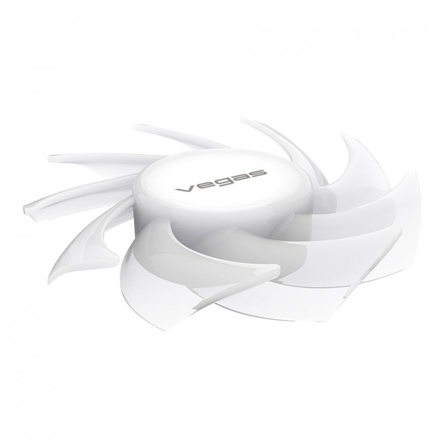 Akasa VEGAS A12 Корпус компьютера, Процессор Вентилятор 12 cm Белый 1 шт – 4