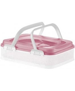 Dajar Pojemnik na żywność Dolce 39 x 28.5 cm purple / fuchsia DOMOTTI