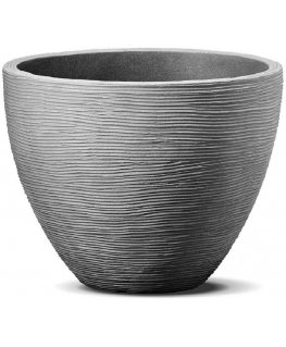 Round garden pot 40 x 31 cm pile PATIO