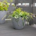 Apvalus sodo vazonas 40 x 31 cm krūva PATIO Apvalus sodo vazonas 40 x 31 cm krūva PATIO