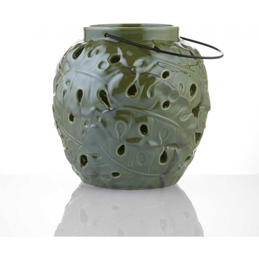 Myhome Lampion ceramiczny Tropic 18 x