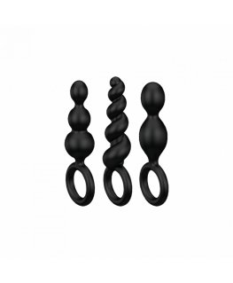 Satisfyer Booty Call Anaalhelmed Must Räni 3 tk
