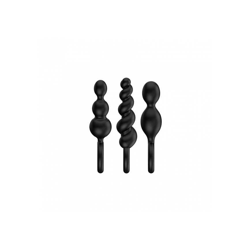 Satisfyer Booty Call Anaalhelmed Must Räni 3 tk – 3