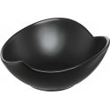Salaterka Salsa Liść 21,5 cm juoda AMBITION Salaterka Salsa Liść 21,5 cm juoda AMBITION