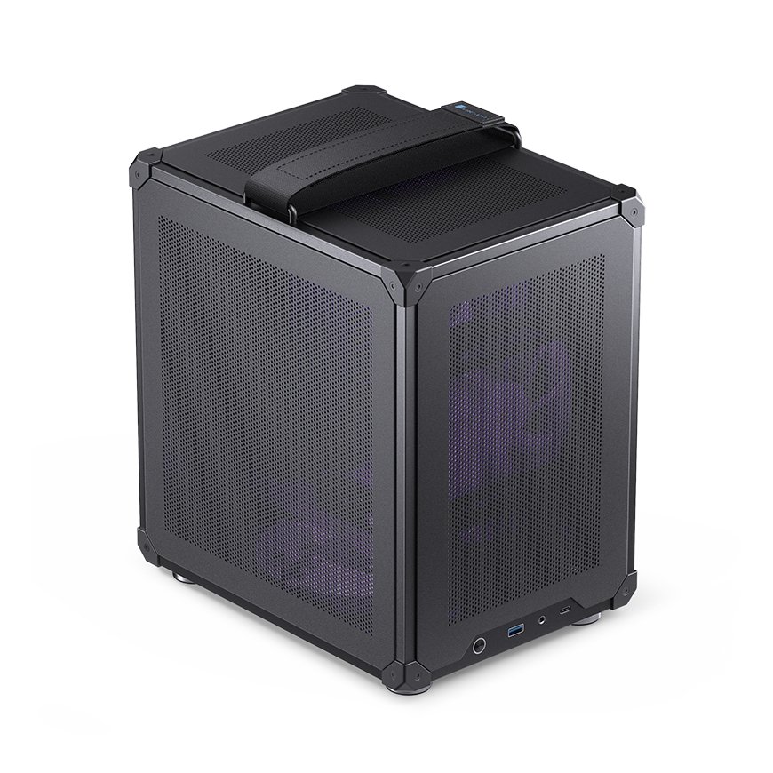 Jonsbo C6 Mini Tower Melns