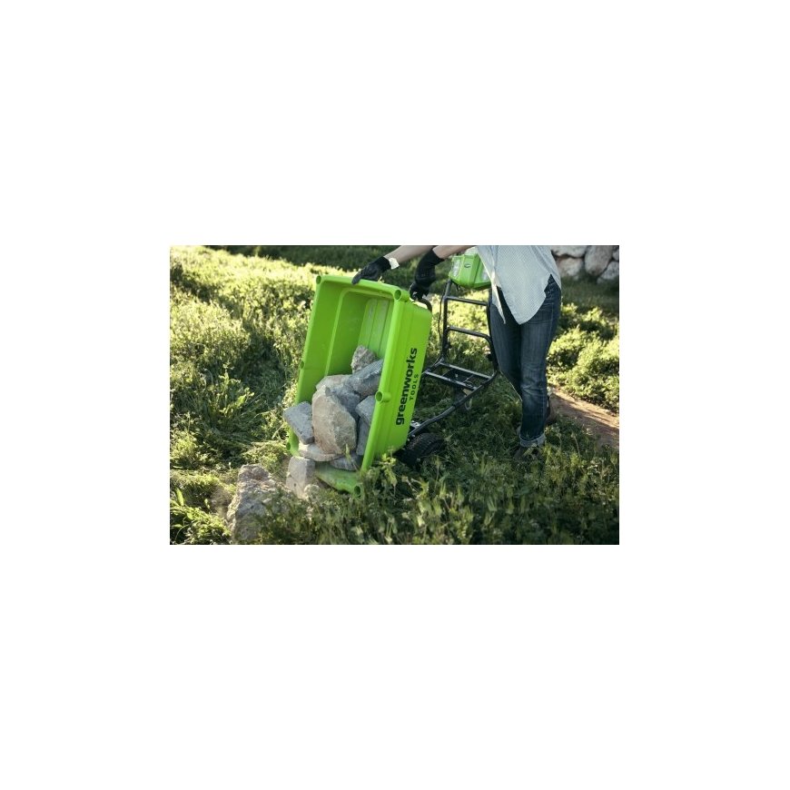 Greenworks G40GC Moottoroitu kottikärry – 5