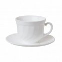 Luminarc Cups with saucers 220ml TRIANON 6pcs