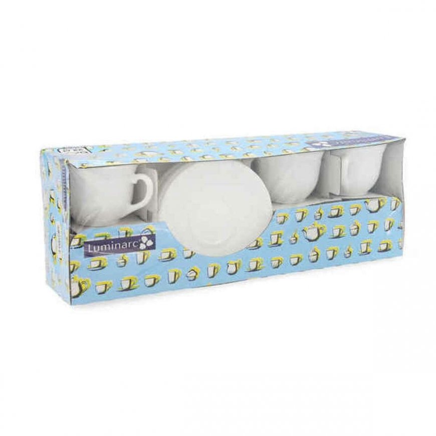 Luminarc Cups with saucers 220ml TRIANON 6pcs – 4
