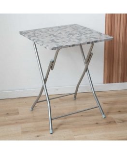 Tourist table Flower Silver 60 x 60 cm PATIO