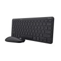 Trust Lyra keyboard Mouse included Office USB + RF Wireless + Bluetooth QWERTY Nordic Black Trust Lyra keyboard Mouse included Office USB + RF Wireless + Bluetooth QWERTY Nordic Black