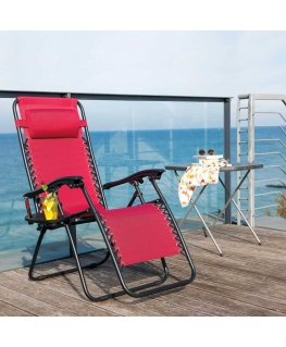 Fotel sodo rozkładany Relax bordinė PATIO
