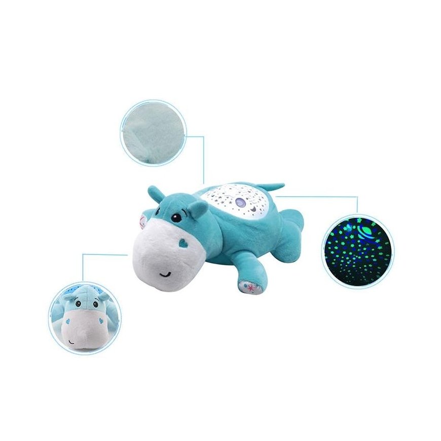 Woopie Funmuch plush hippo with lullabies and projector – 5