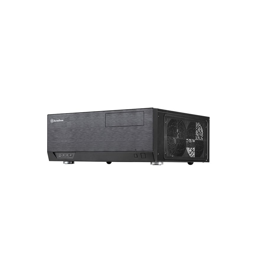 Silverstone GD09B-C HTPC Melns
