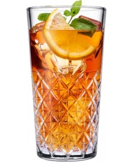 Komplet 4 szklanek wysokich Timeless 360 ml - tempered glass PASABAHCE
