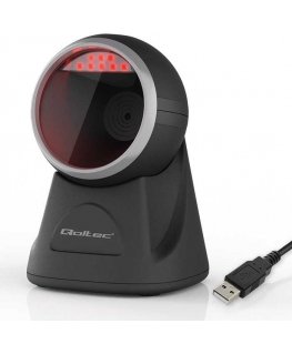 Qoltec Stationary precision scanner, barcode and QR 1D scanner | 2D
