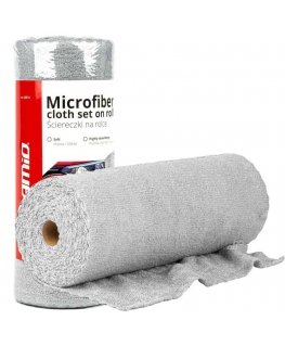 Microfiber towels on a roll 30x30 cm 50 pcs 120g amio-03974