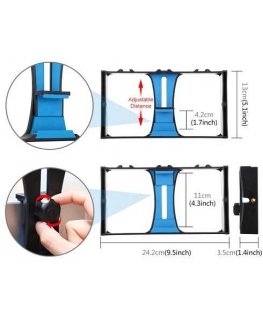Puluz Blogger Kit (LED lamp, tripod stand, phone holder and microphone)