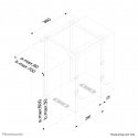 Neomounts CPU-D025BLACK держатель для ПК Настольный держатель ЦП Черный