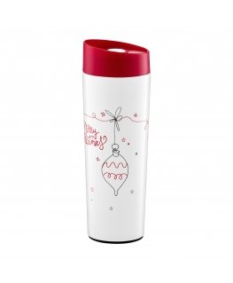 Stainless steel Thermo mug Line Art 340 ml Bombka AMBITION