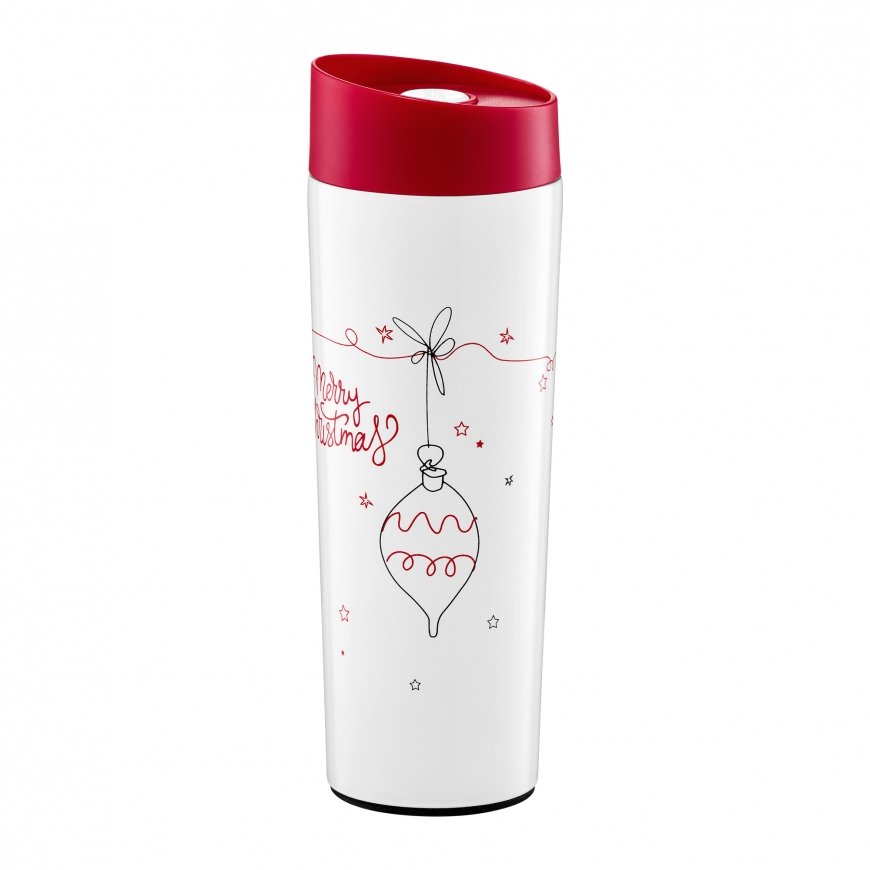 Stainless steel Thermo mug Line Art 340 ml Bombka AMBITION