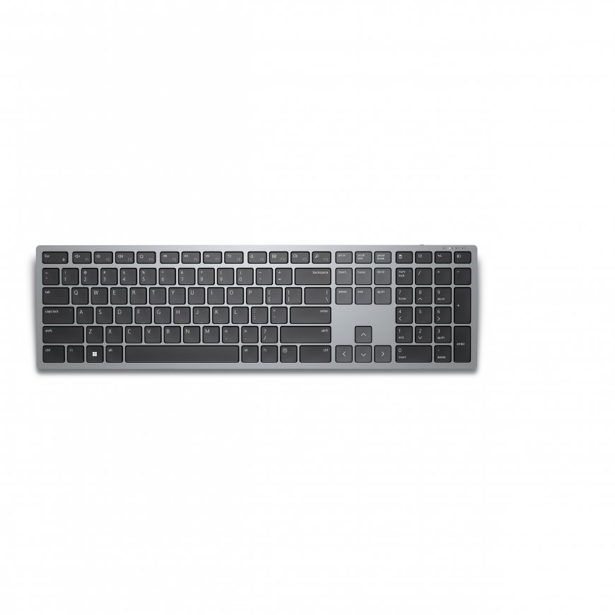 DELL KB700 tastatūra Birojs Bluetooth sistēma QWERTY Ziemeļvalstu Pelēks