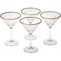 Komplet 4 kieliszków do martini Timeless Gold 230 ml PLEASE NOTE Komplet 4 kieliszków do martini Timeless Gold 230 ml PLEASE NOTE