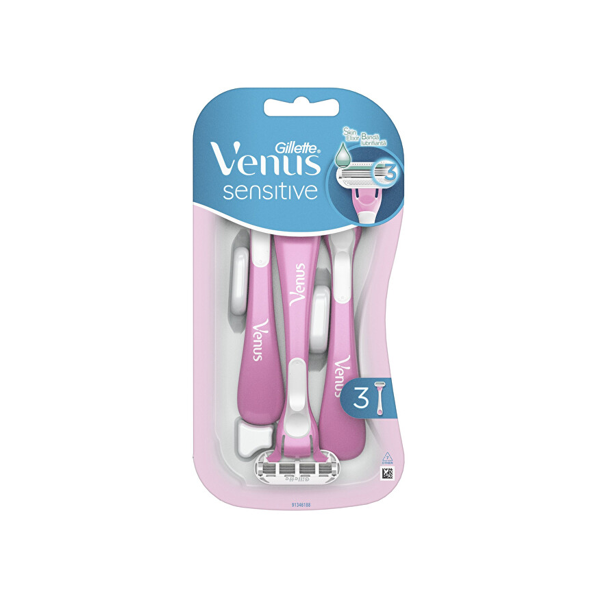 Skustuvas moterims Gillette Venus Smooth Sensitive, 3 vnt – 2