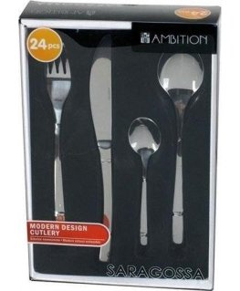 Dajar Saragosa 24-piece AMBITION cutlery set