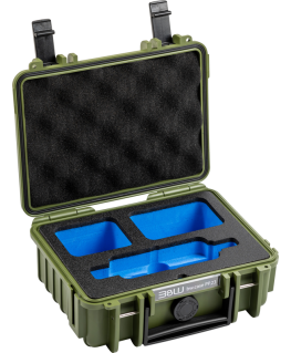 BW Outdoor Cases Type 500 for Insta360 X3, bronze-žalias