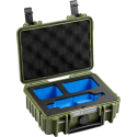BW Outdoor Cases Type 500 for Insta360 X3, bronze-green