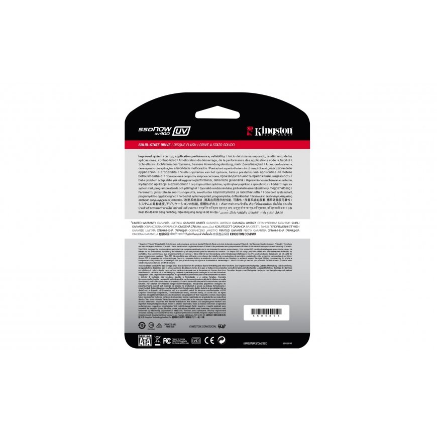 Kingston Technology SSDNow UV400 2.5" 240 GB Jada ATA III TLC – 5