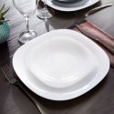 Dinner set for 6 people Carine Neo White 18 pieces LUMINARC