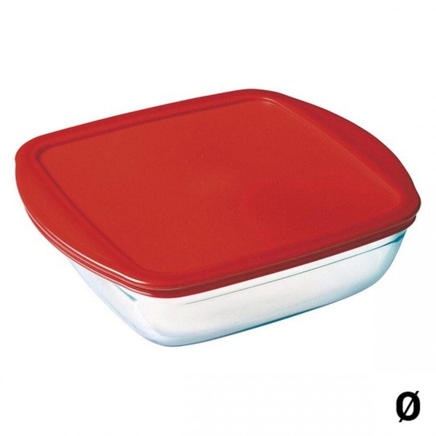 Naczynie żaroodporne with plastic cover C&039N&039S 20 x 17 cm OCUISINE