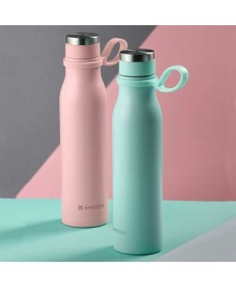 A bottle termiczna ze stali naňžas Silky 480 ml miętowa AMBITION