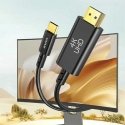 AWEI cable CL-212T USB-C na HDMI 4K 30Hz black/black AWEI cable CL-212T USB-C na HDMI 4K 30Hz black/black