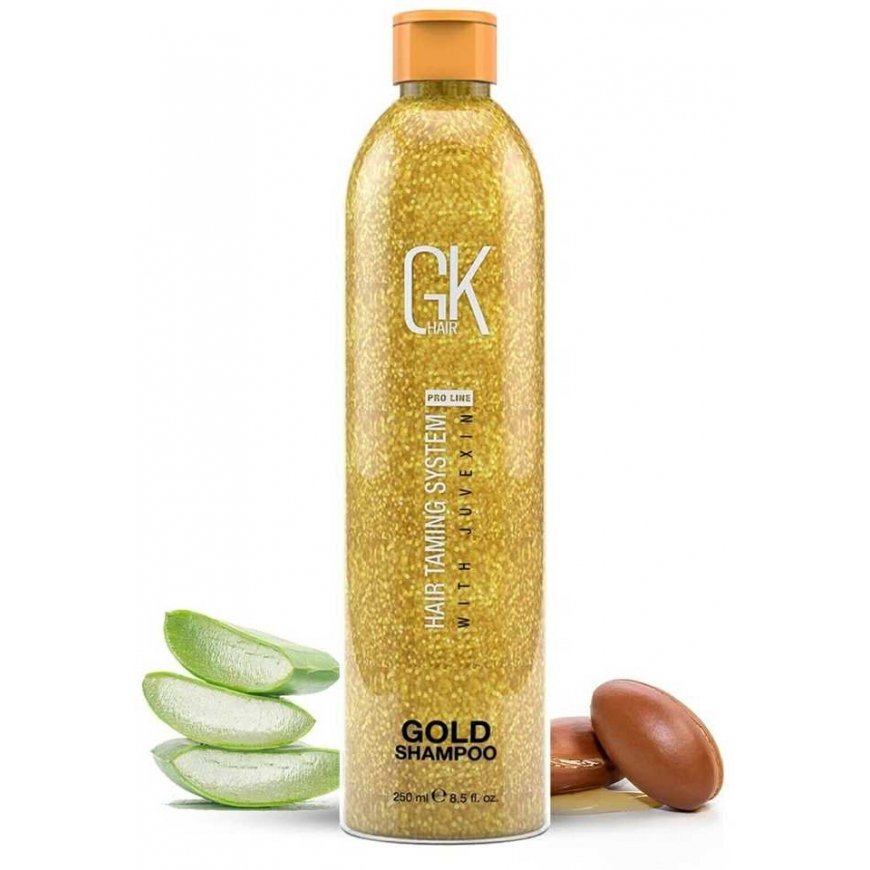 Global Keratin, Gold, Hair Shampoo, For Smoothening, 250 ml