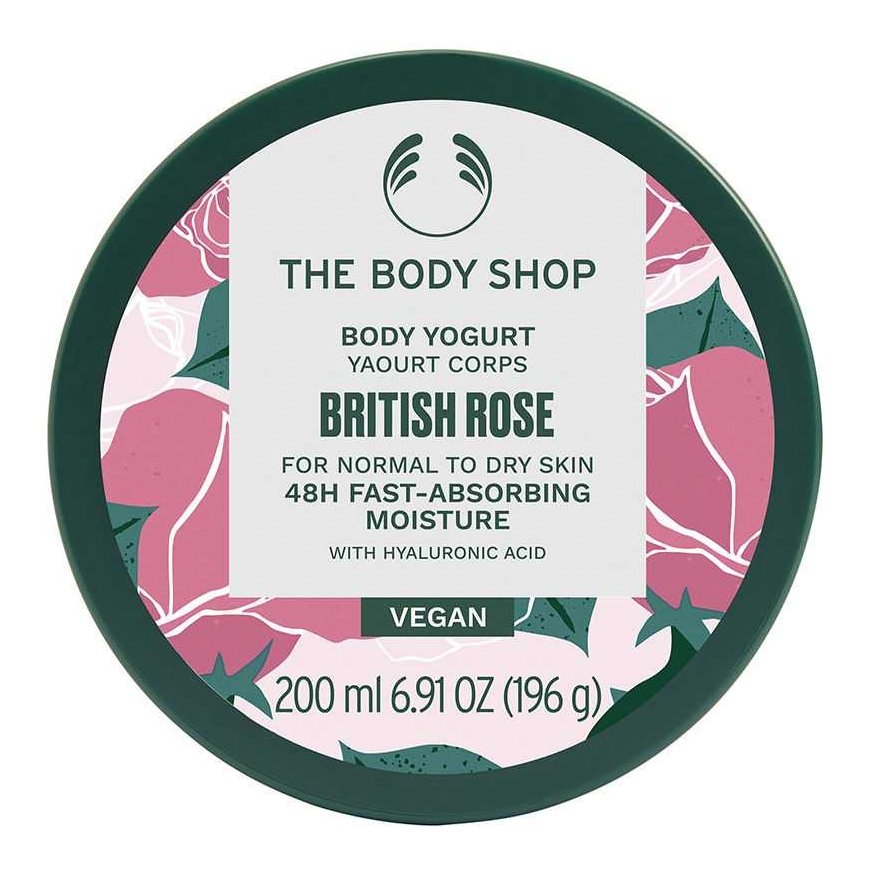The Body Shop British Rose body yogurt, 200 ml